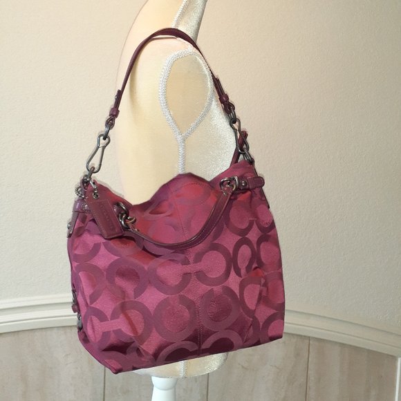 Coach Handbags - Coach Woven Signature Jacquard Purse